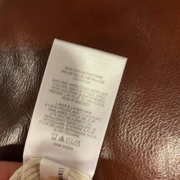 EUC Express women’s gold shimmer turtleneck top XL - Picture 6 of 6